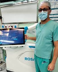 Ilustração de cirurgia robótica